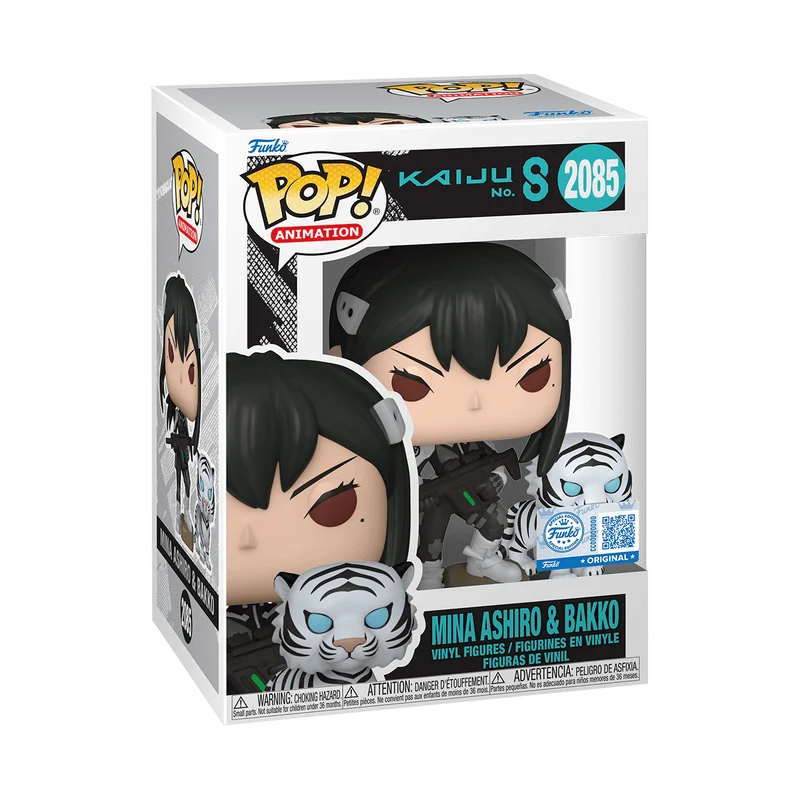 Mina Ashiro and Bakko #2085 Funko Pop from Kaiju No. 8