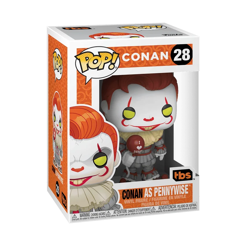 Conan as Pennywise #28 Funko Pop from Conan O'Brien