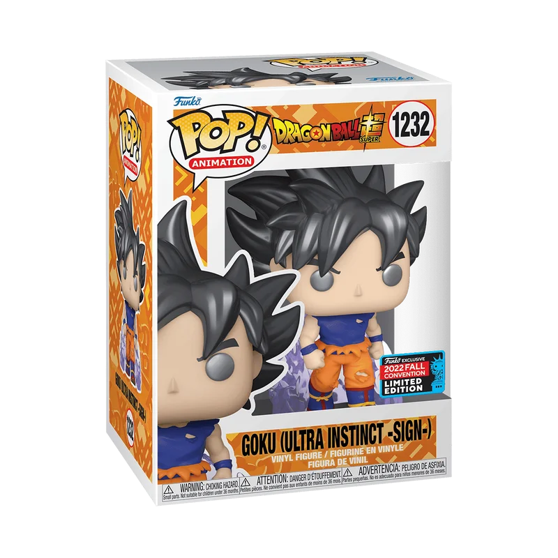 Goku (Ultra Instinct -Sign-) #1232 Funko Pop from Dragon Ball Z