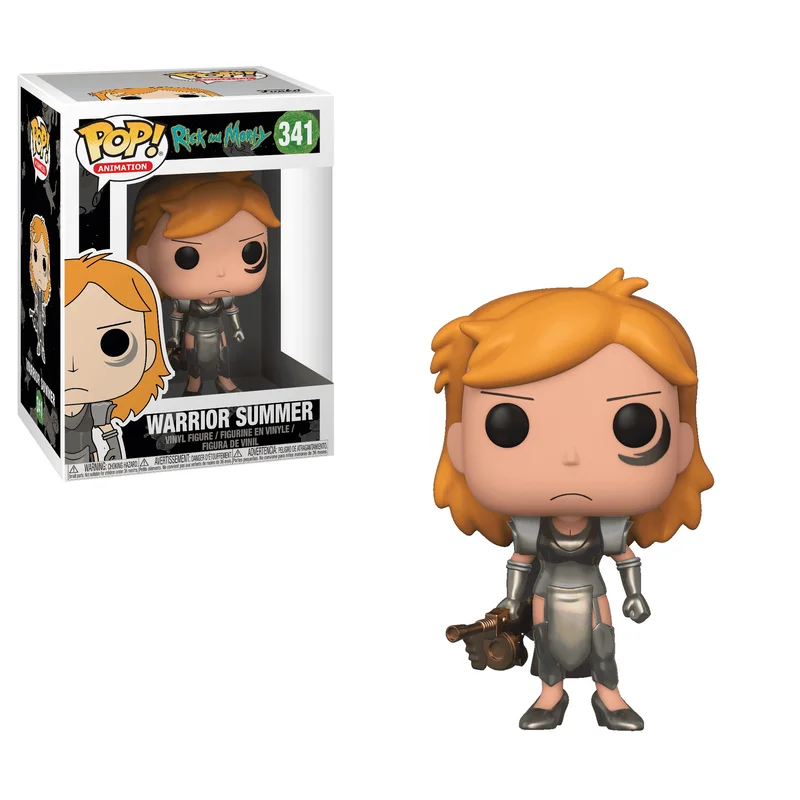 Warrior Summer #341 Funko Pop from Rick and Morty
