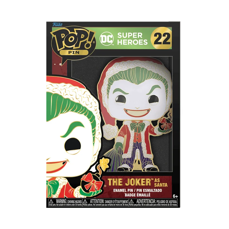 The Joker As Santa #22 Funko Pop from DC Super Heroes