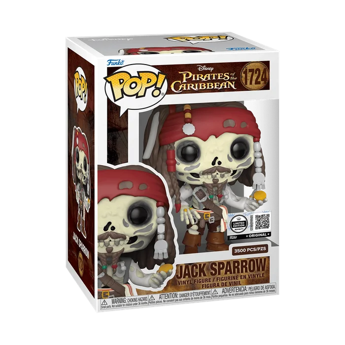 Jack Sparrow #1724 Funko Pop from Pirates of the Caribbean