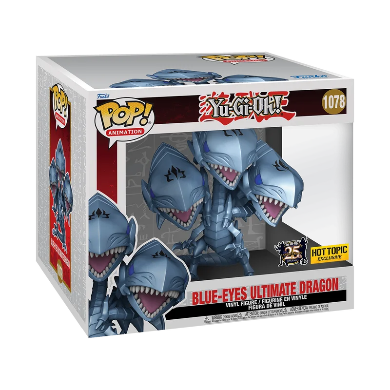 Blue-Eyes Ultimate Dragon #1078 Funko Pop from Yu-Gi-Oh!