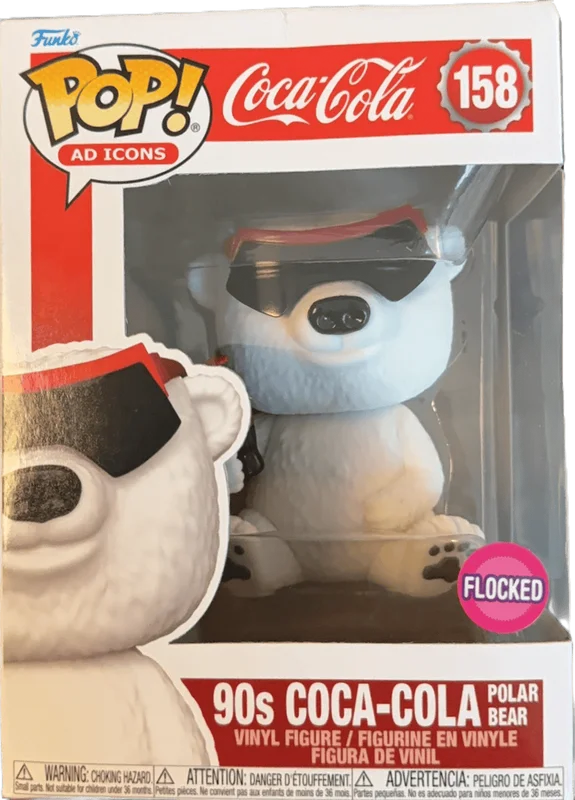 90s Coca-Cola Polar Bear #158 Funko Pop from Coca-Cola