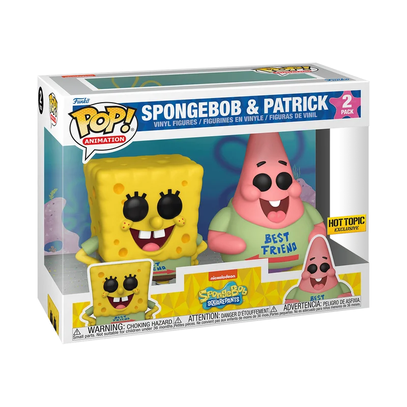 SpongeBob & Patrick #2 PACK Funko Pop from SpongeBob SquarePants
