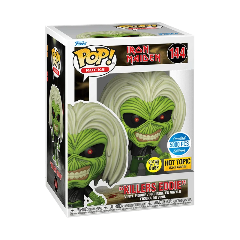 Killers Eddie #144 Funko Pop from Iron Maiden