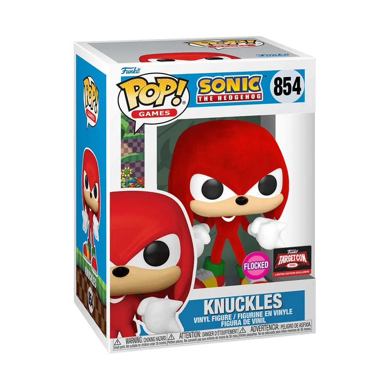 Knuckles #854 Funko Pop from Sonic The Hedgehog
