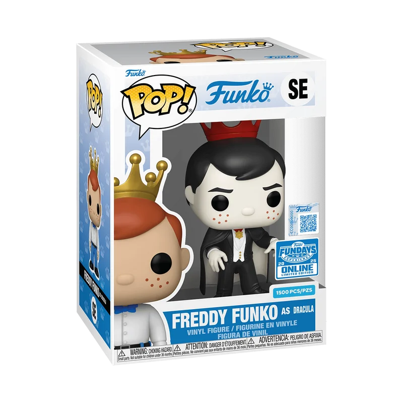 Freddy Funko as Dracula #SE Funko Pop from Funko