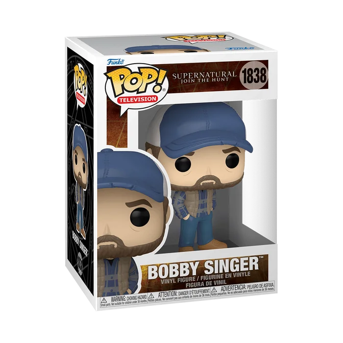 Bobby Singer #1838 Funko Pop from Supernatural