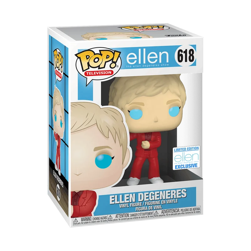 Ellen Degeneres #618 Funko Pop from Celebrities
