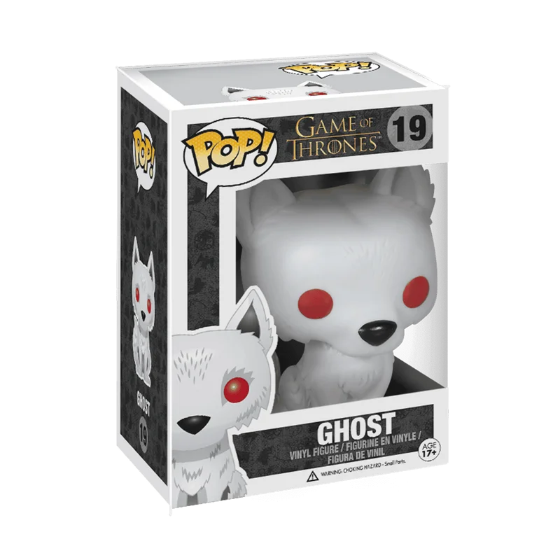 Ghost #19 Funko Pop from Game of Thrones