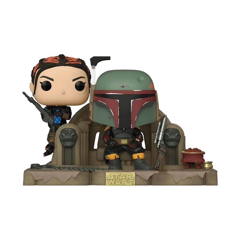Boba Fett and Fennec on Throne #486 Funko Pop from Star Wars