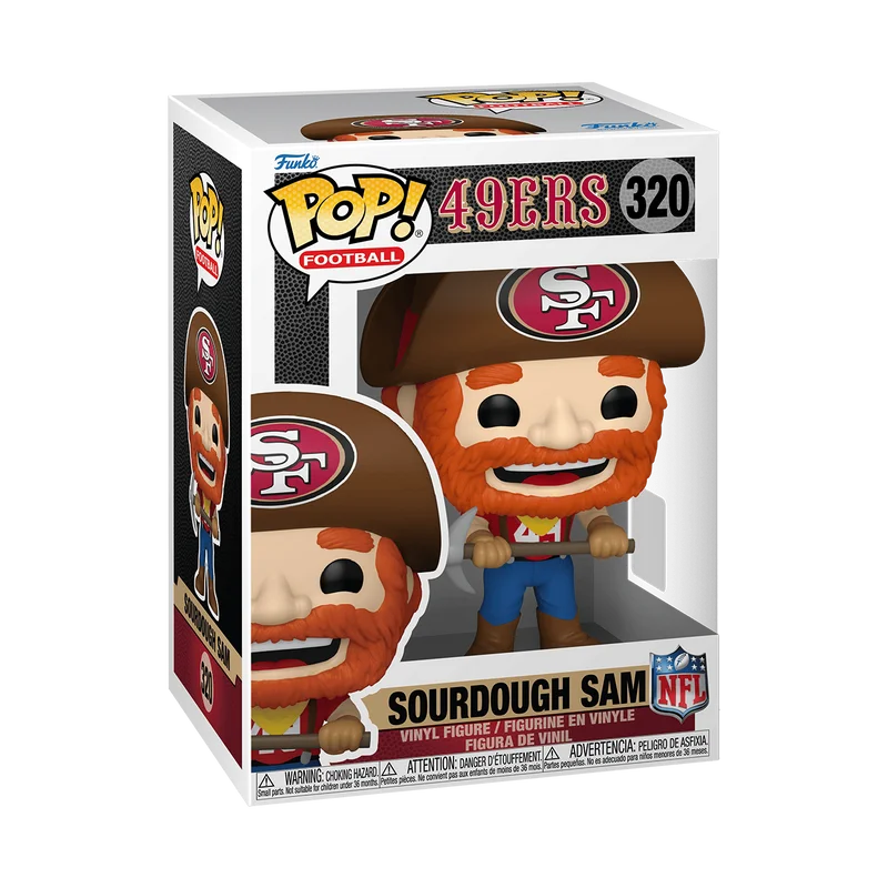 Sourdough Sam #320 Funko Pop from 49ERS