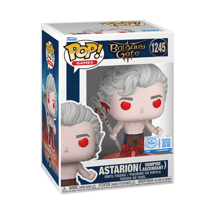 Astarion (Vampire Ascendant) #1245 Funko Pop from Baldur's Gate