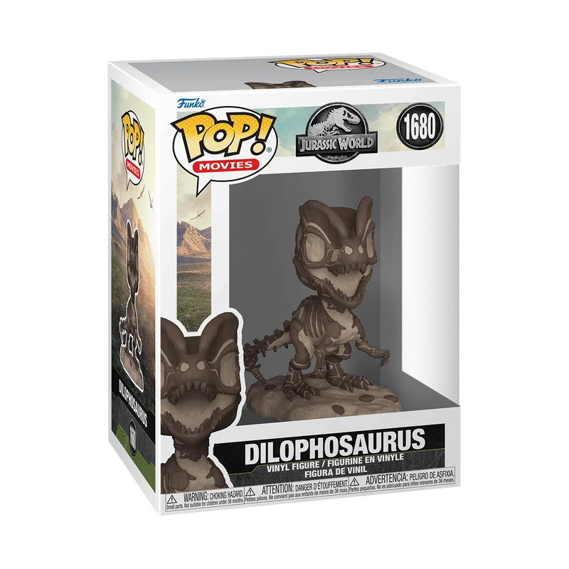 Dilophosaurus #1680 Funko Pop from Jurassic World