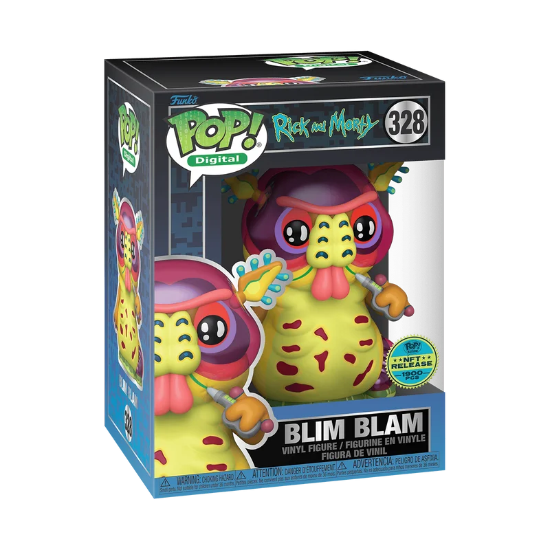 Blim Blam #328 Funko Pop from Rick and Morty