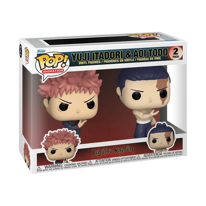 Yuji Itadori & Aoi Todo #2 PACK Funko Pop from Jujutsu Kaisen