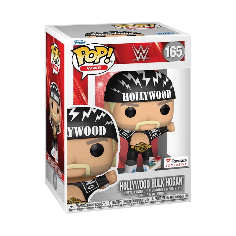 Hollywood Hulk Hogan #165 Funko Pop from WWE
