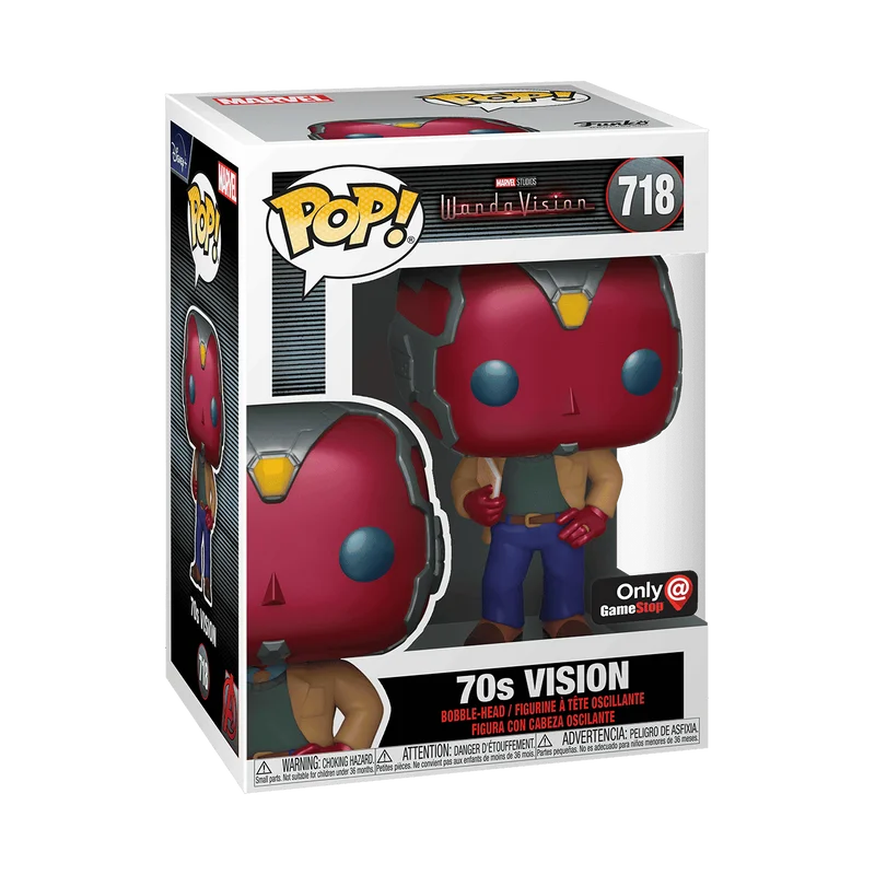 70s Vision #718 Funko Pop from WandaVision