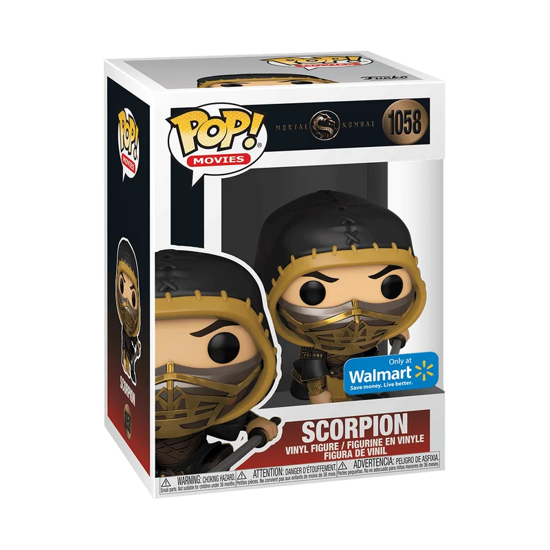 Scorpion #1058 Funko Pop from Mortal Kombat