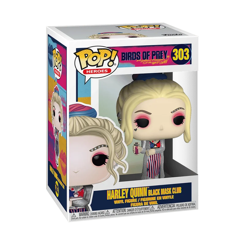 Harley Quinn Black Mask Club #303 Funko Pop from Birds of Prey