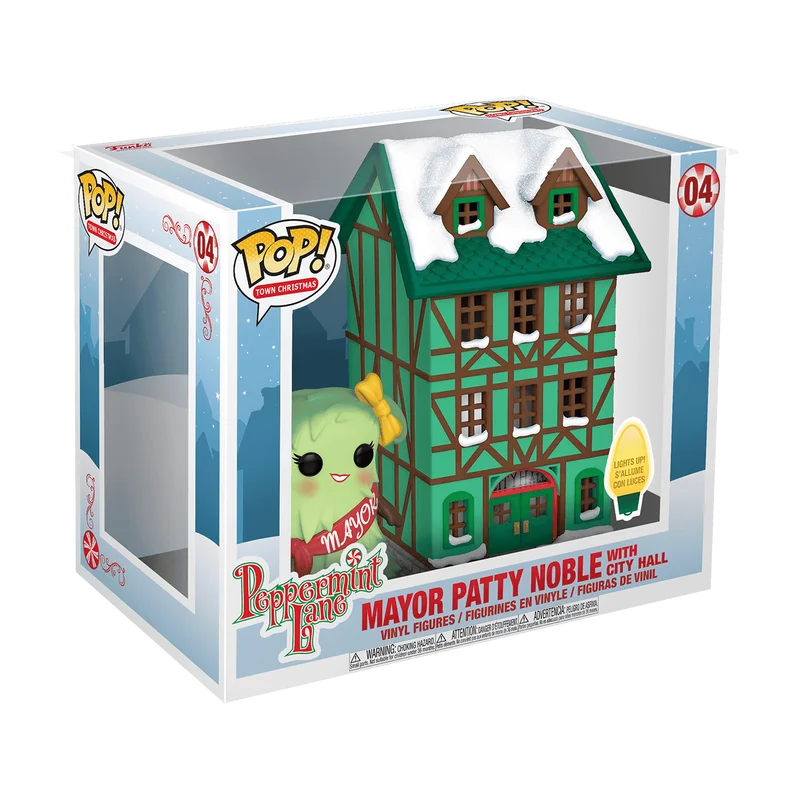 Mayor Patty Noble with City Hall #04 Funko Pop from Peppermint Lane