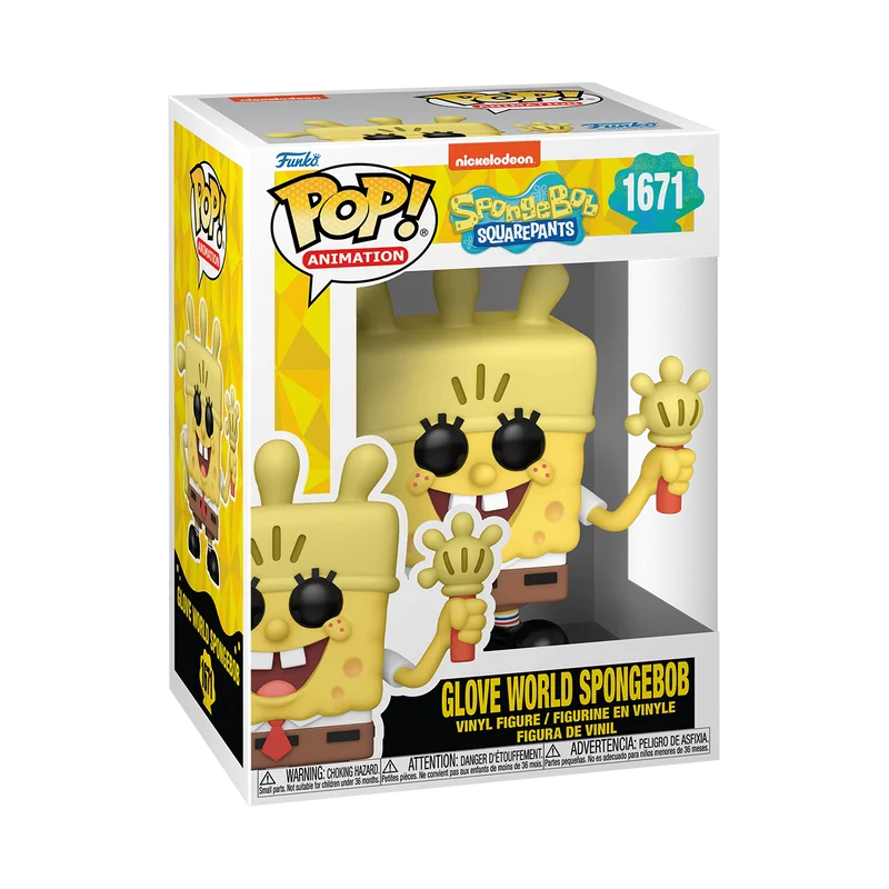 Glove World SpongeBob #1671 Funko Pop from Spongebob Squarepants