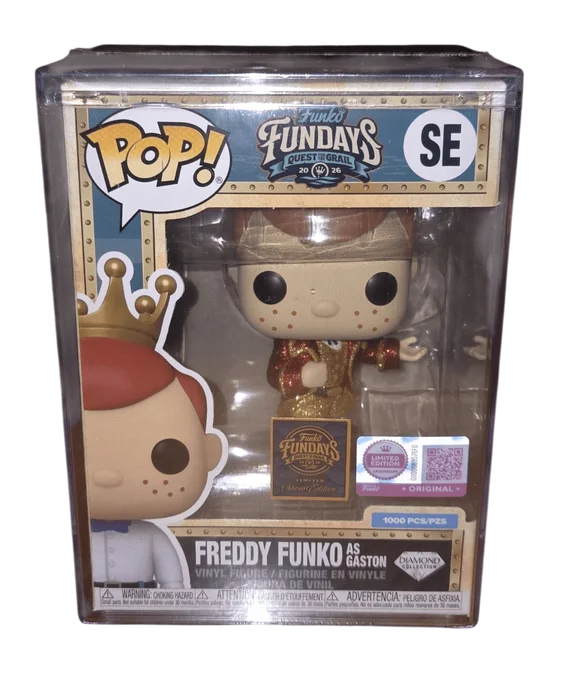Freddy Funko as Gaston #SE Funko Pop from Funko Fundays