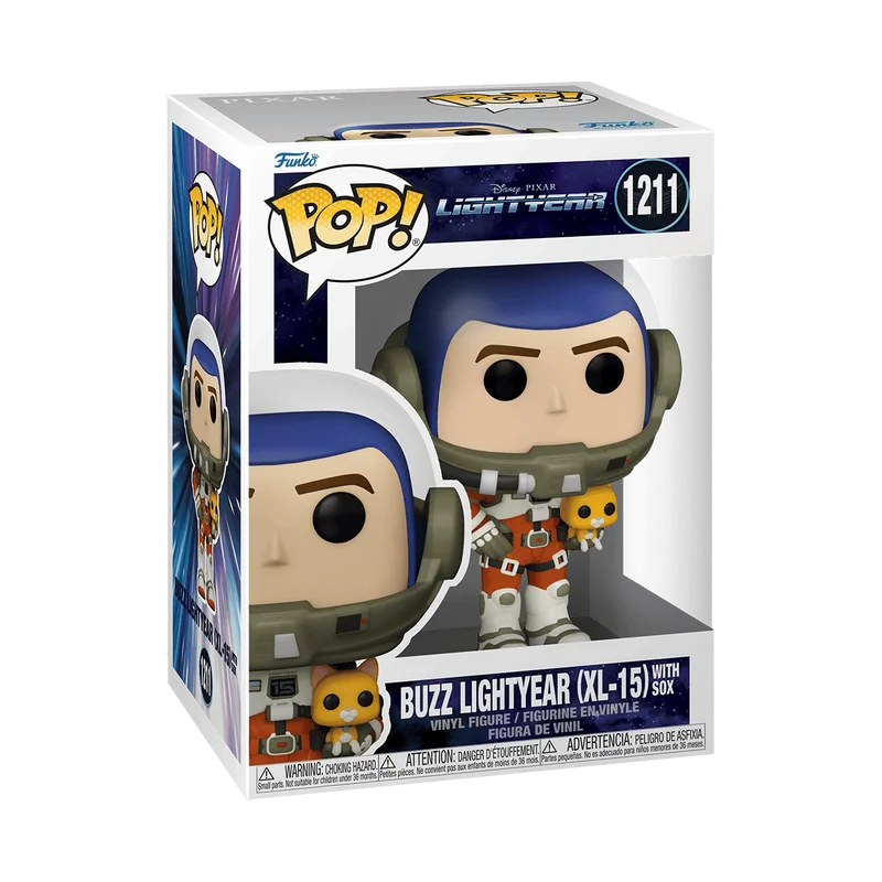 Buzz Lightyear (XL-15) with Sox #1211 Funko Pop from Lightyear