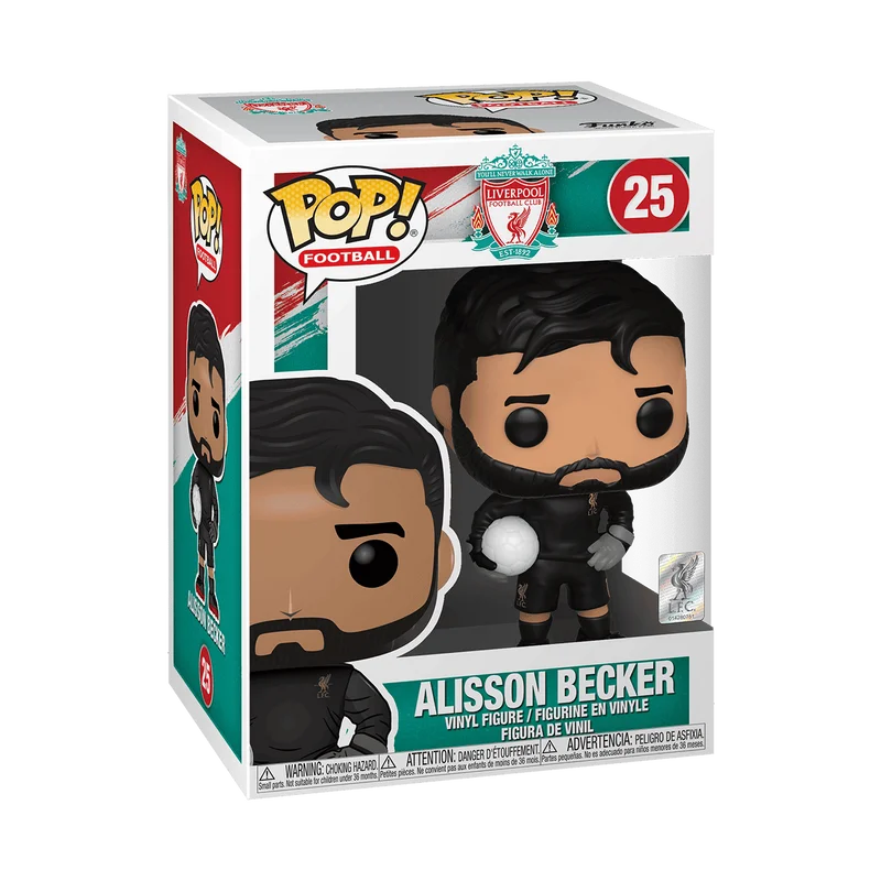 Alisson Becker #25 Funko Pop from Liverpool FC