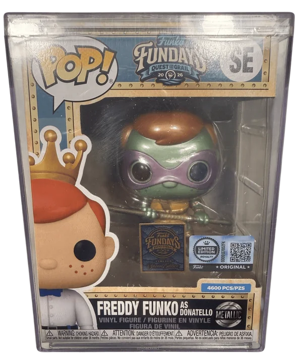 Freddy Funko as Donatello #SE Funko Pop from Funko Fundays