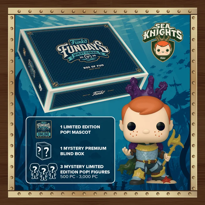 Quest For the Grail 2026 Funko Pop from Funko Fundays