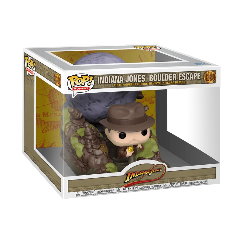 Indiana Jones Boulder Escape #1360 Funko Pop from Indiana Jones