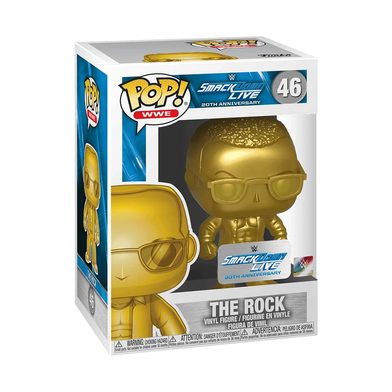 The Rock #46 Funko Pop from WWE