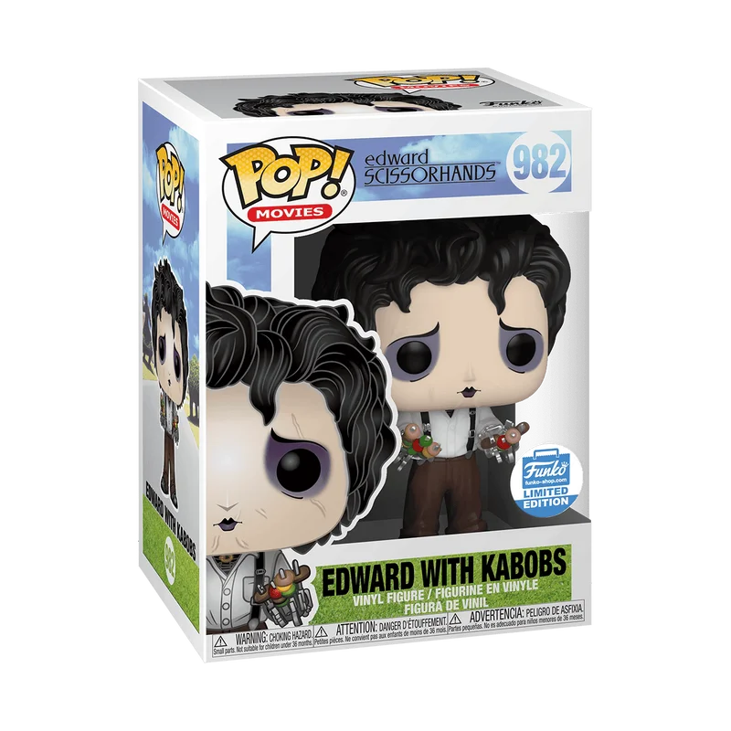 Edward with Kabobs #982 Funko Pop from Edward Scissorhands