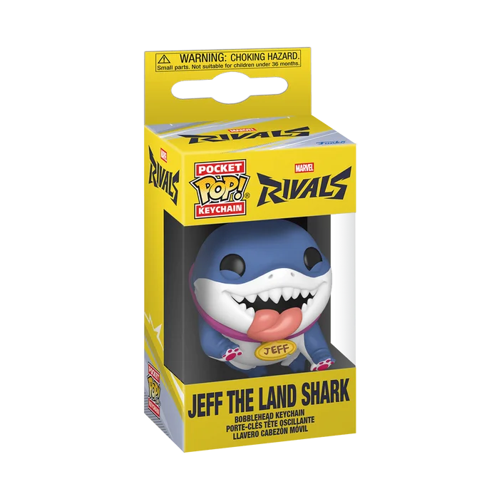 Jeff the Land Shark Funko Pop from Marvel Rivals