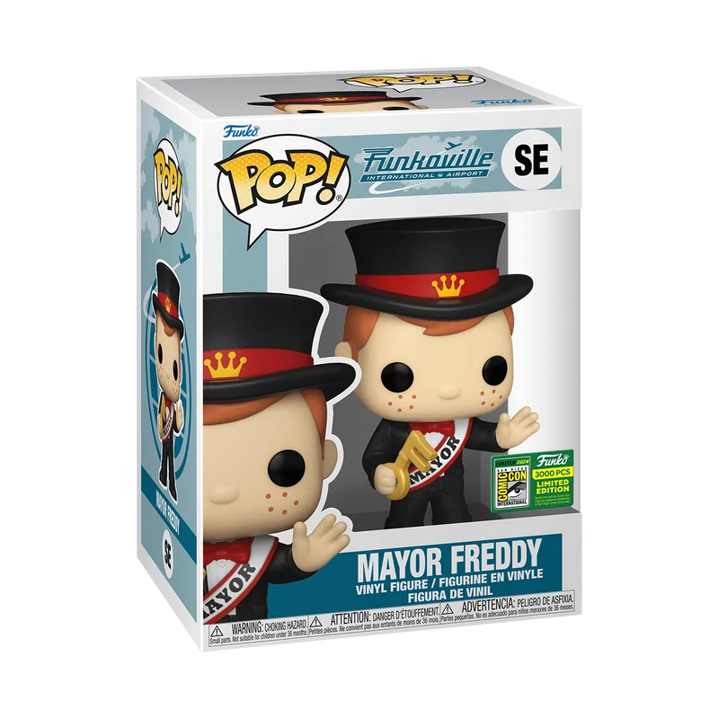 Mayor Freddy #SE Funko Pop from Funkoville