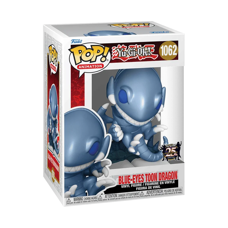 Blue-Eyes Toon Dragon #1062 Funko Pop from Yu-Gi-Oh!