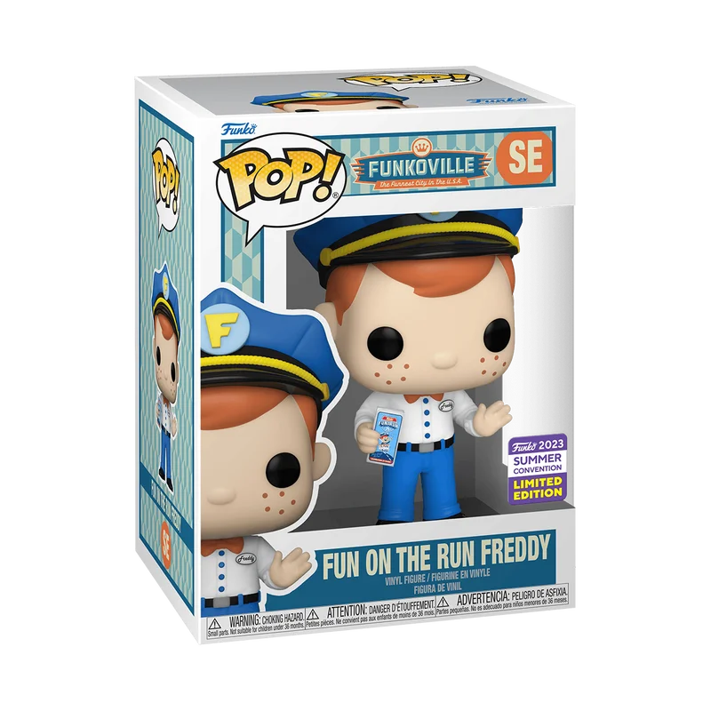 Fun on the Run Freddy #SE Funko Pop from Funkoville