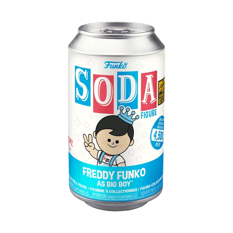 Freddy Funko as Big Boy Funko Pop from Funko