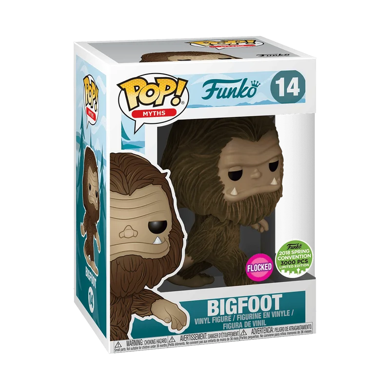 Bigfoot #14 Funko Pop from Public Domain