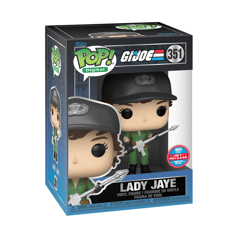 Lady Jaye #351 Funko Pop from G.I. Joe
