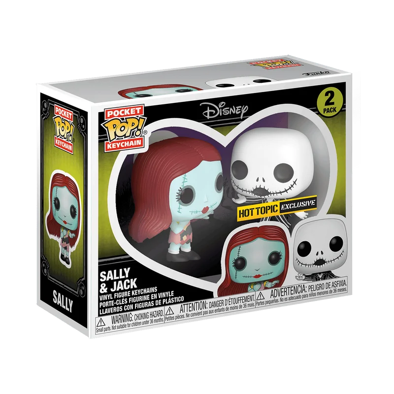 Sally & Jack #2 PACK Funko Pop from Disney