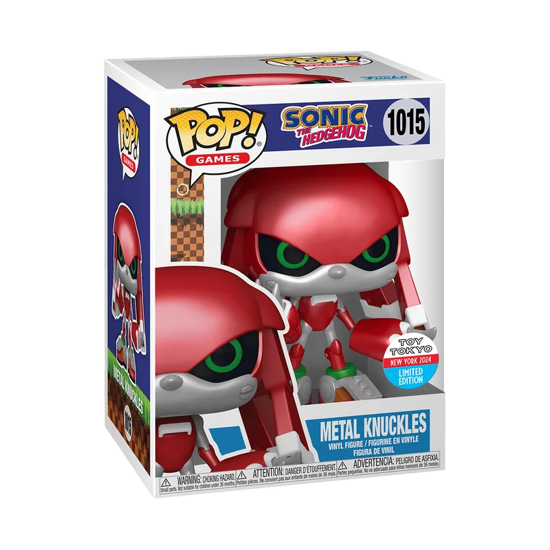 Metal Knuckles #1015 Funko Pop from Sonic The Hedgehog
