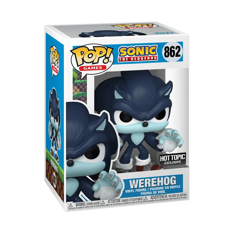 Werehog #862 Funko Pop from Sonic The Hedgehog