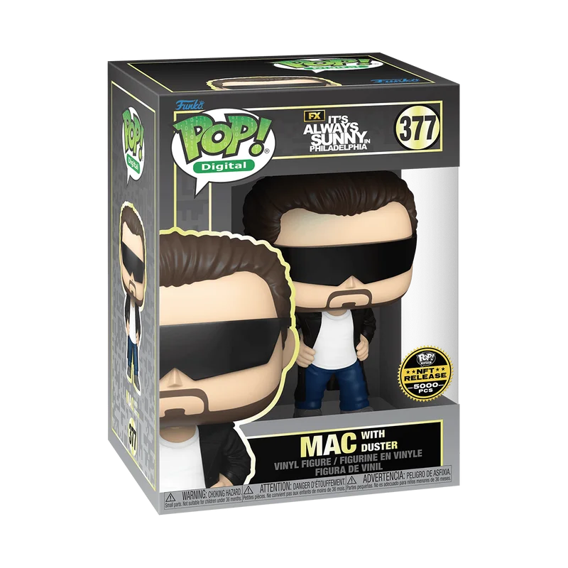 Mac with Duster #377 Funko Pop from It's Always Sunny in Philadelphia