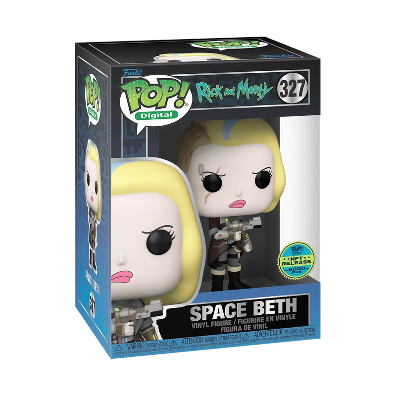 Space Beth #327 Funko Pop from Rick and Morty