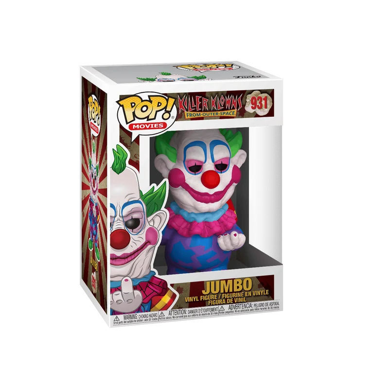 Jumbo #931 Funko Pop from Killer Klowns from Outer Space