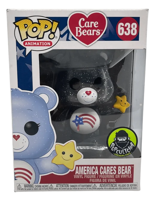 America Cares Bear #638 Funko Pop from Care Bears