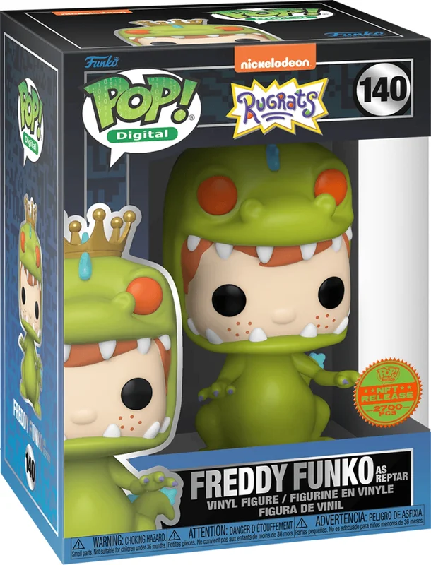 Freddy Funko as Reptar #140 Funko Pop from Rugrats